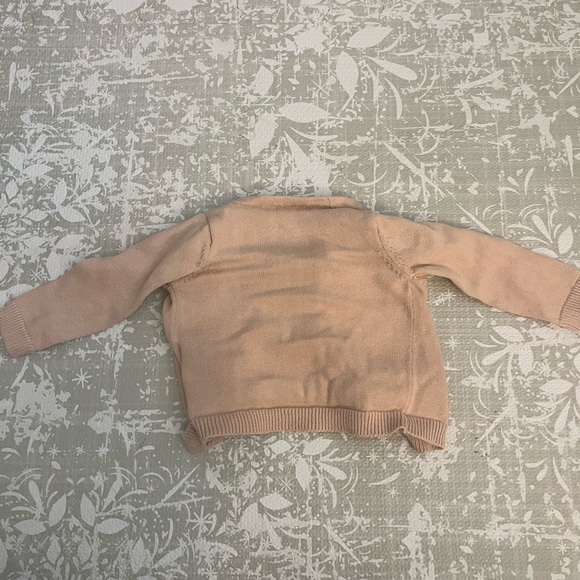 Laura Ashley Light Pink Ruffle Sweater - Picture 3 of 3